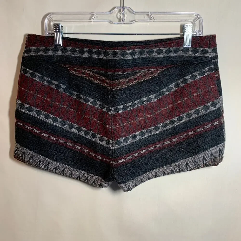 Free People Aztec Print Wool Shorts - Picture 2 of 4